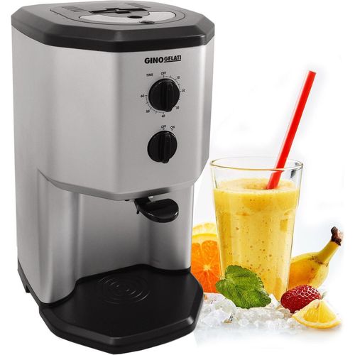 Gino Gelati Quilons Milchshake Maschine & Frozen Joghurt Bereiter – Multifunktionale Eismaschine mit Flaschenkühlung – Energieeffizient