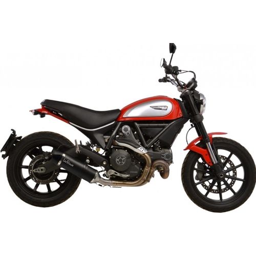 Auspuffanlage LeoVince Kohlefaser SLIP-ON SBK LV One Evo für Ducati Scrambler 800 Carbon