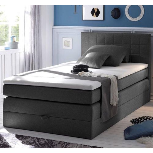 HAWAII Boxspringbett 120x200cm Anthrazit
