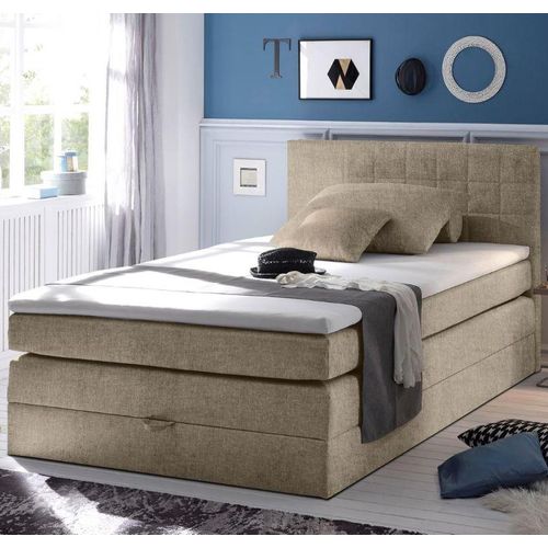 HAWAII Boxspringbett 140x200cm Sand