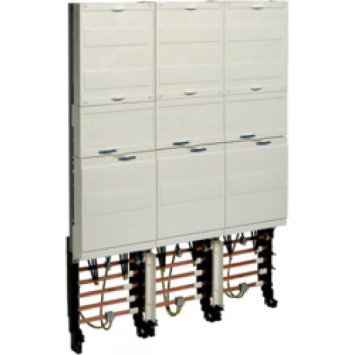 HAGER ZL3EF16N Komplettfeld 6ZP eHZ DSS H 1050mm 3feldrig