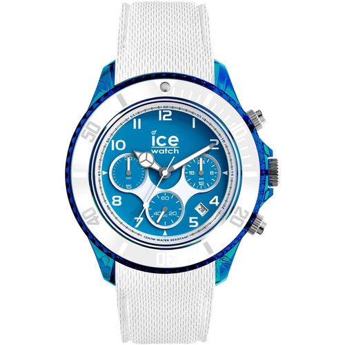 Ice-Watch - ICE dune Superman blau - Herrenarmbanduhr mit Silikonarmband - Chrono - 014224 (Extra groß)