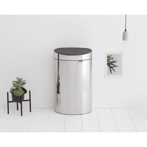 Abfalleimer Touch Bin 40l Glanzstahl