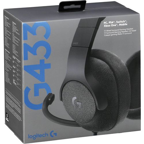 Logitech Gaming Headset G433 schwarz