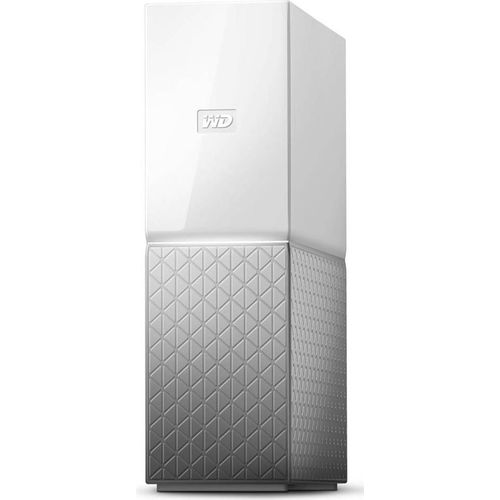 Western Digital My Cloud™ Home, 1-Bay NAS, 4 TB, Weiss/Silber