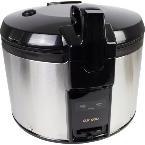 CUCKOO SR-4600 Profi Restaurant Gastro-Reiskocher aus Edelstahl 4600ml, 26 Pers., Warmhaltefunktion