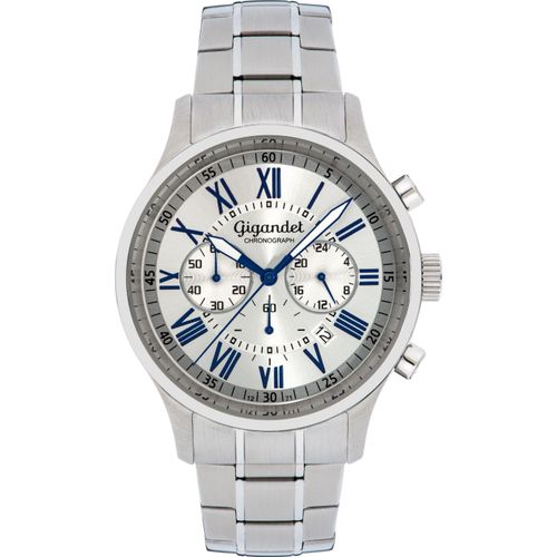 Gigandet Quarzuhr Chronograph Edelstahl Silber Vernissage - G47-005