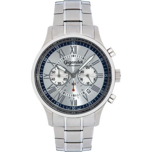 Gigandet Quarzuhr Chronograph Edelstahl Silber Vernissage - G47-003