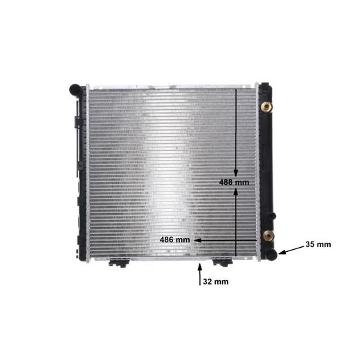 Kühler, Motorkühlung BEHR von Mahle (CR 291 000S) Wärmetauscher Kühlung Motorkühler