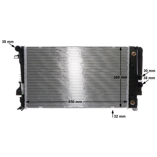 Kühler, Motorkühlung BEHR von Mahle (CR 1173 000S) Wärmetauscher Kühlung Motorkühler