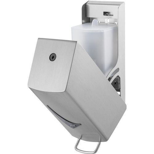 Wings Desinfektionsmittelspender - Edelstahl - abschließbar - 400ml