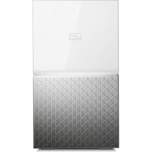 Western Digital My Cloud™ Home Duo, NAS, 8 TB, Weiss/Silber