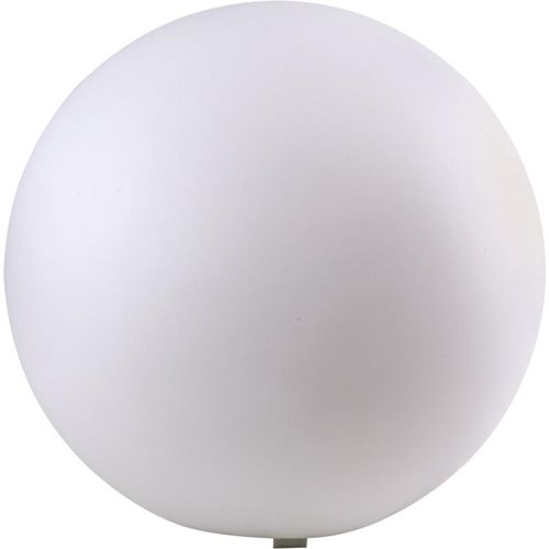 HEITRONIC Gartenleuchte Kugel LED, Energiesparlampe E27 15 W Heitronic Mundan 35952 Weiß
