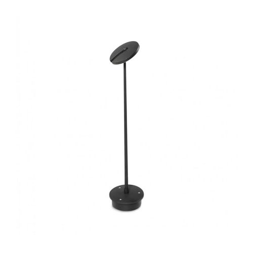 Unsichtbarer Poller, Aluminium und Polycarbonat, schwarz