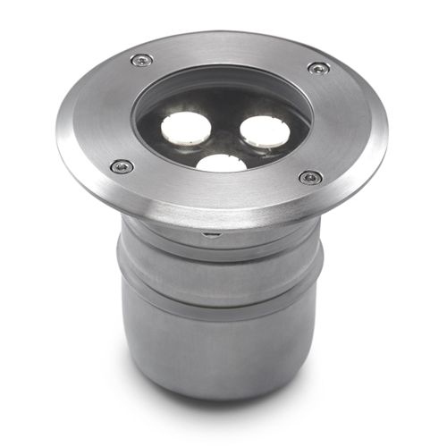 Einbaustrahler Aqua, Led, Edelstahl 316 und Glas