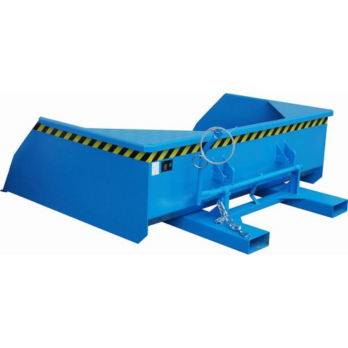 BAUER Staplerschaufel mechanisch - 2.000 l - 3.000 kg - lichtblau