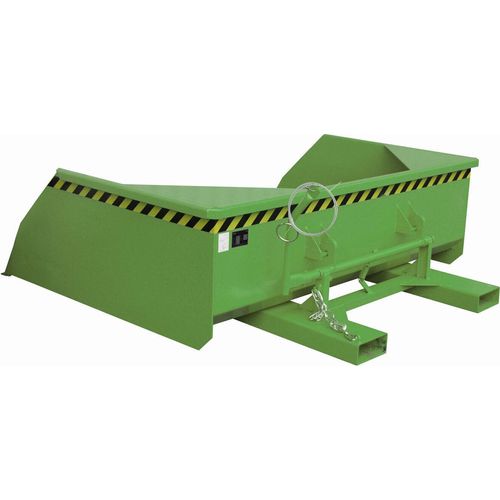 BAUER Staplerschaufel mechanisch - 2.000 l - 3.000 kg - resedagrün