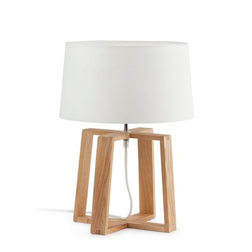 Faro 28401, Weiß, Metall, Holz, IP20, II, E27, 1 Glühbirne(n)