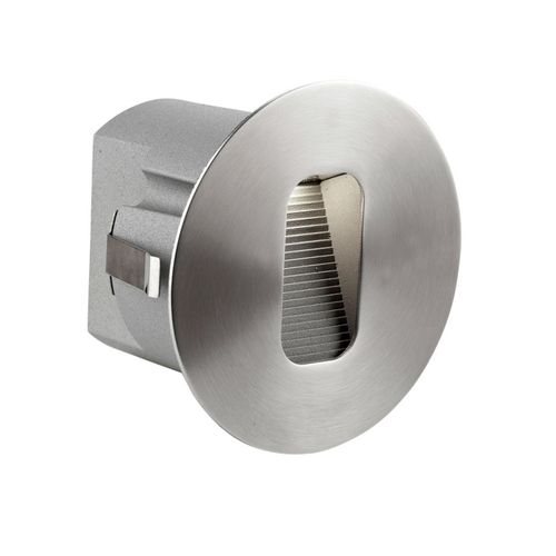 Gea Effect Wandleuchte, Edelstahl und Polycarbonat