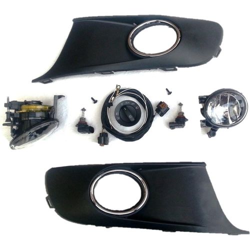 Nebelscheinwerfer Nachrüstung NSW Set Kit Komplettset High passend für Caddy 10-
