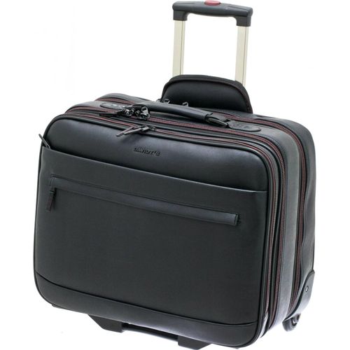 Aktenkoffer Pilotenkoffer Trolley Schwarz 46 cm Davidts bei Bowatex
