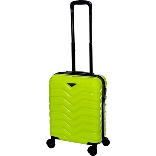 Handgepäck Hartschalentrolley Koffer V Grün Limette 55 cm Cavalet bei Bowatex