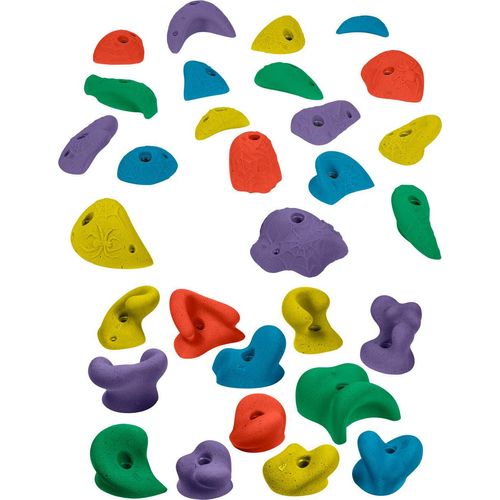 Klettergriff-Set Happy Gibbon + Spider Jugs, 30-tlg.