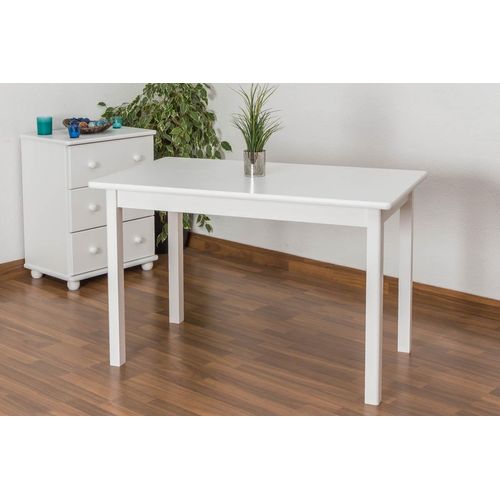 Esstisch weiss lackiert