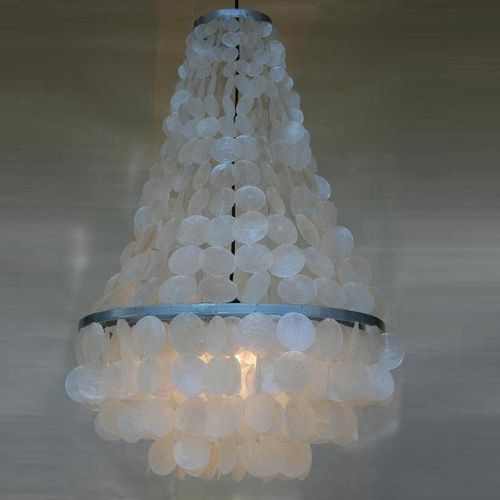 Deckenleuchte Kronleuchter Deckenlampe Muschel Lampen Leuchten Hängelampe Neu