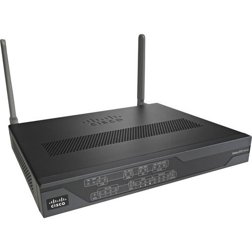 Cisco C887VAG, Ethernet/LAN, 3G, 4G, 4G, Schwarz, Tabletop-Router