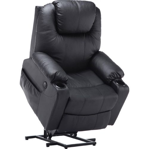 MCombo Elektrisch Aufstehhilfe Fernsehsessel Relaxsessel Massage Heizung USB 7040BK