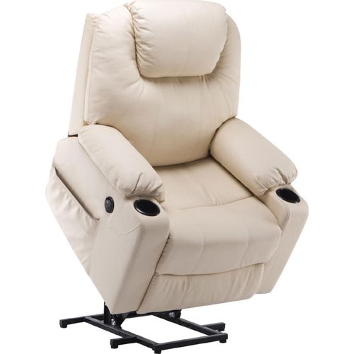 MCombo Elektrisch Aufstehhilfe Fernsehsessel Relaxsessel Massage Heizung USB 7040CW
