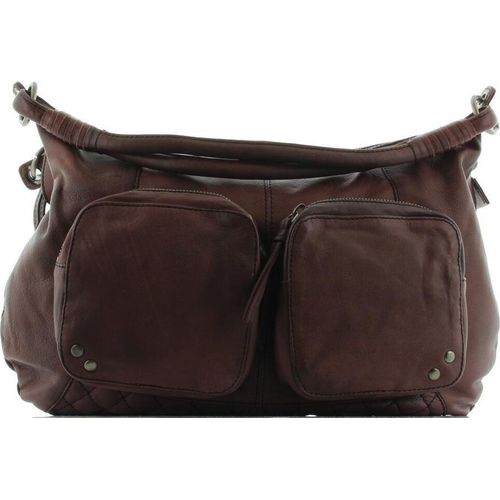 Portobello Handtasche Beutel Damen P31303 Cognac Bordo
