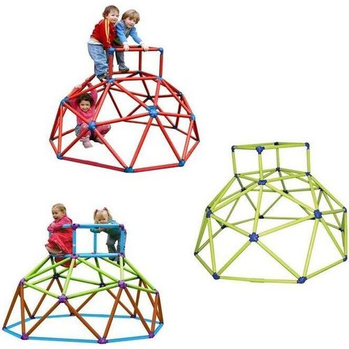 Monkey Bar Klettergerüst Spielgerüst belastbar bis 70kg Kletterturm Farbauswahl, Herstellernummer:TOY_MB_TOP_RED, Farbe:Monkey Bar rot