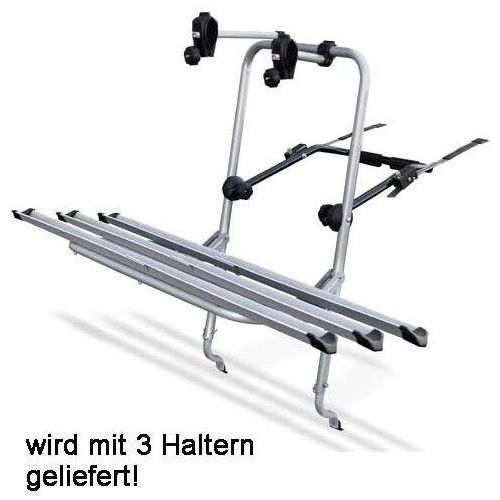Heckträger LOGIC Fahrradträger 3 Räder Schienen