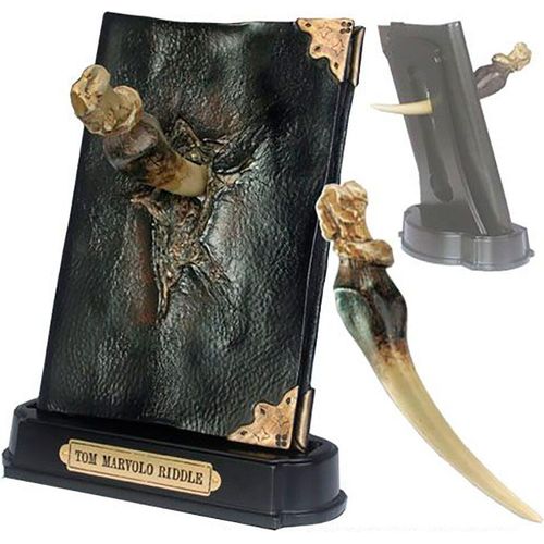 Noble Collection Harry Potter Basilisk Tom Riddle Replik Fang Und Tagebuch 1/1 One Size