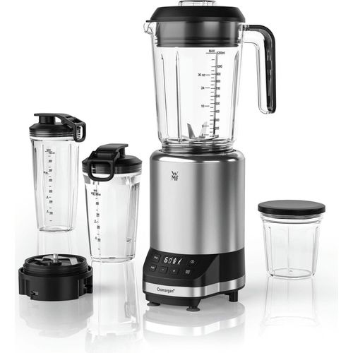 WMF Kult Pro Multifunktionsmixer Hochleistungsmixer, 30.000 U/min, Smoothie Maker, Standmixer, Ice-Crush Funktion, 4 Mixbehälter inkl. ToGo-Verschluss