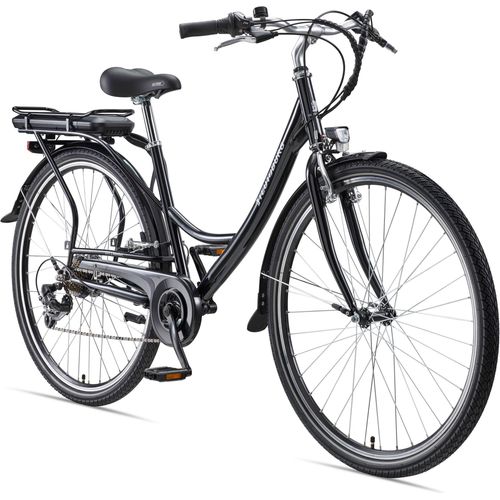 Teutoburg Senne Pedelec mit 7-Gang Shimano Kettenschaltung, 250W und 10,4 Ah / 36 V Lithium-Ionen-Akku