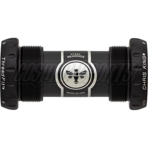 Chris King Innenlager ThreadFit 24mm, Edelstahl-Lager, matte black