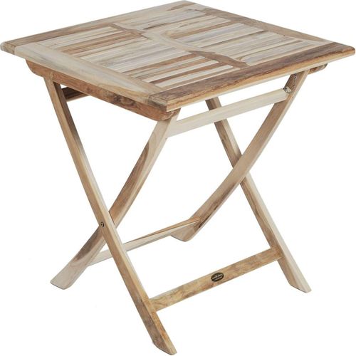Tisch Klapptisch Balkontisch Kaffeetisch Teak 70x70cm