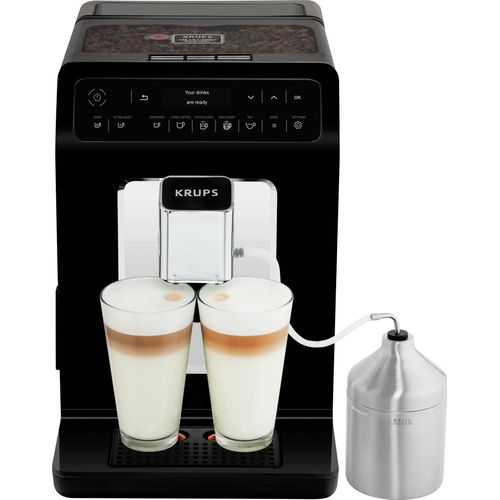 KRUPS Kaffeevollautomat EA8918 Evidence One-Touch-Cappuccino schwarz