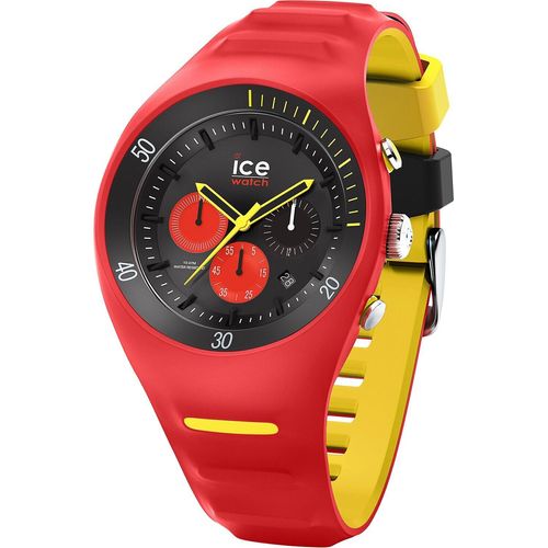 ICE-WATCH - P. Leclercq Red - Rote Herrenuhr mit Silikonarmband - Chrono (014950)
