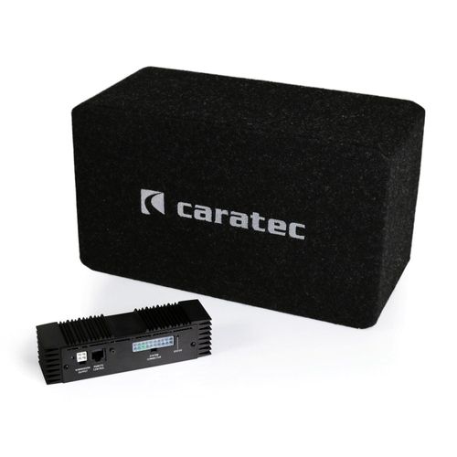 Caratec Audio CAS203 Soundsystem für Vollintegrierte Wohnmobile mit Lautsprechern in der Verkleidung seitlich im Fußraum