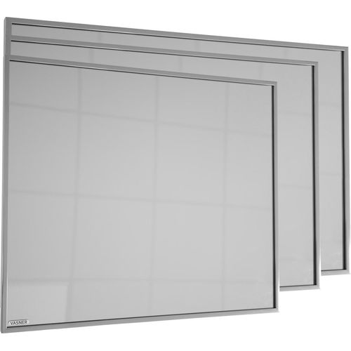 VASNER ZIPRIS S Classic Infrarotheizung Spiegel Titan-Rahmen 400 - 900 Watt 500 Watt