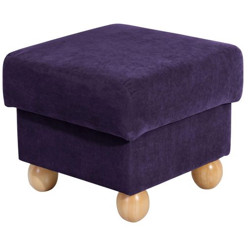 Monarch Hocker violett