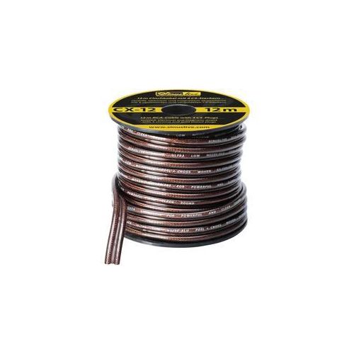 Sinuslive CX-12 Cinchkabel 12.00 m [1x offene Kabelenden - 1x offene Kabelenden]