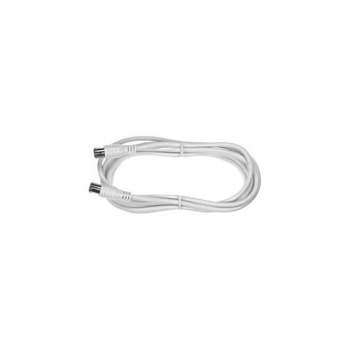 Axing SAT Anschlusskabel [1x F-Quickstecker - 1x F-Quickstecker] 1.50 m 85 dB Weiß