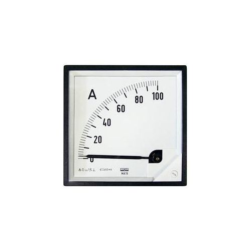 Lumel MA19 100A/60mV MA19 100A/60mV Einbaumessgerät 96 x 96 mm 100 A/DC (60 mV) Drehspule