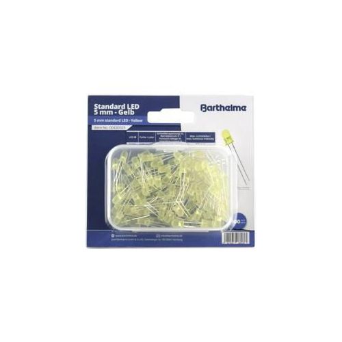 Barthelme LED-Sortiment Gelb Rund 5 mm 800 mcd 35 ° 30 mA 2 V