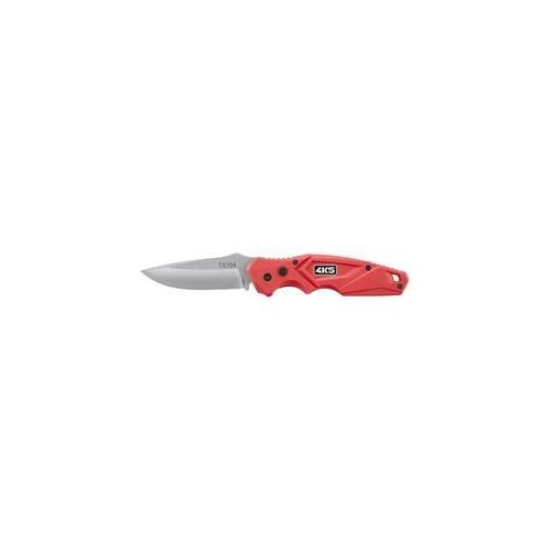 4K5 Tools TK 104 DropPoint Knife 600.104A Klappmesser mit Holster Rot